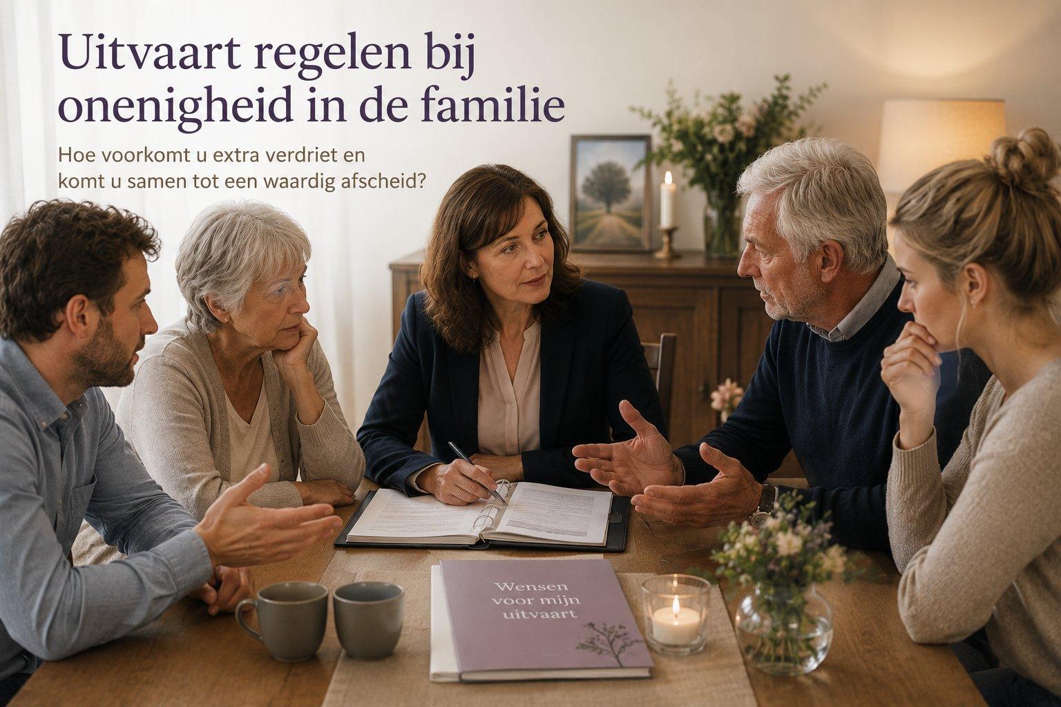 ruzie bij uitvaart