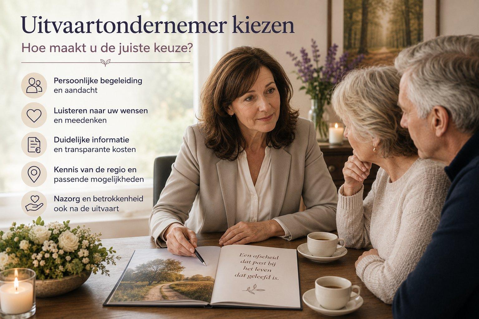 uitvaartondernemer kiezen