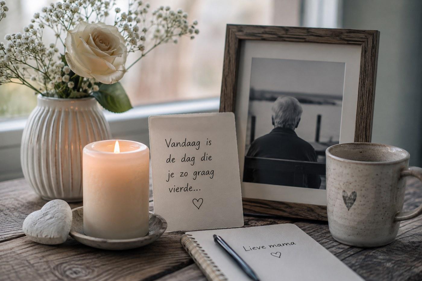 eerste verjaardag na overlijden